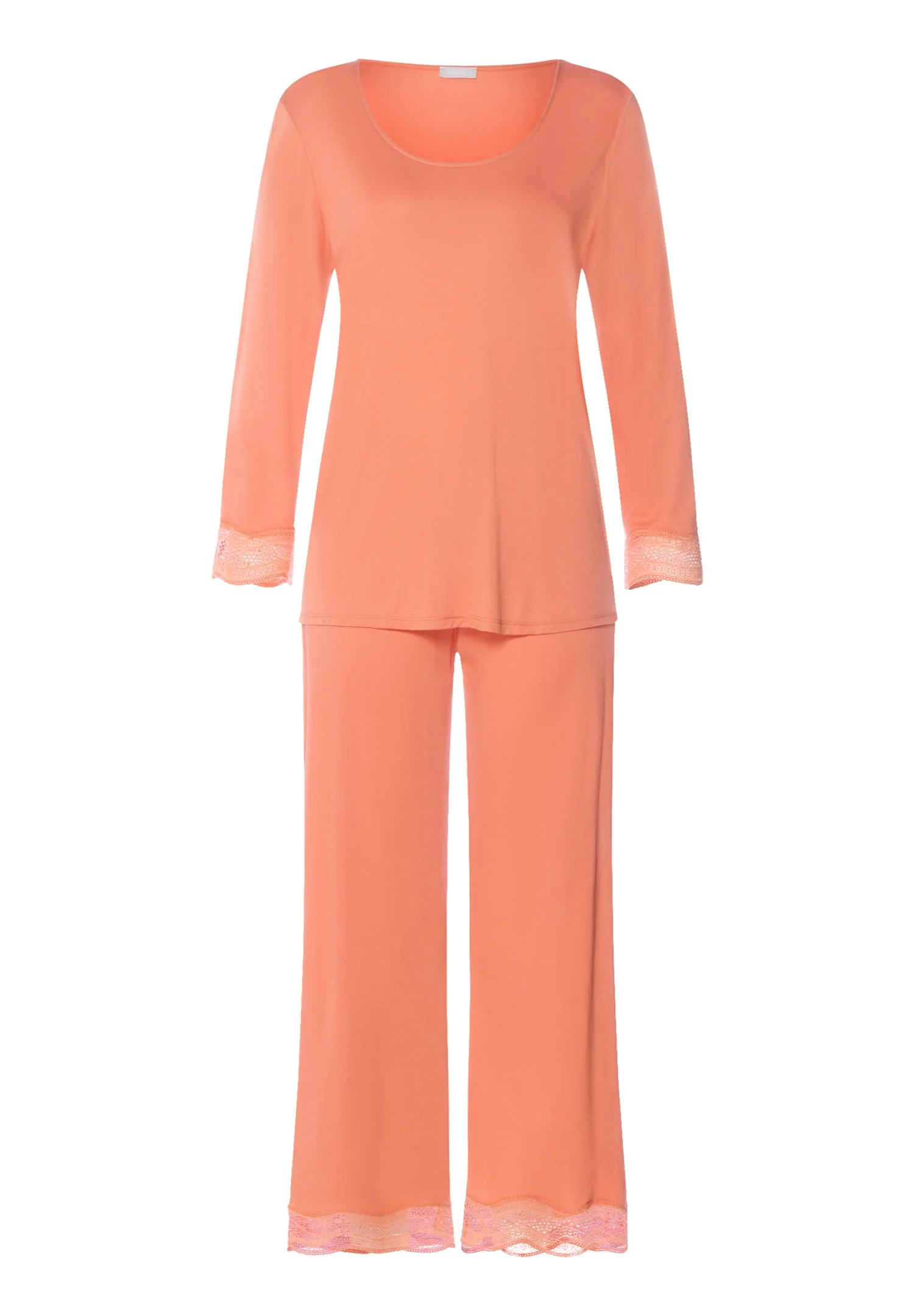 Cira Scalloped Lace TENCEL™ Pajama Set - 1