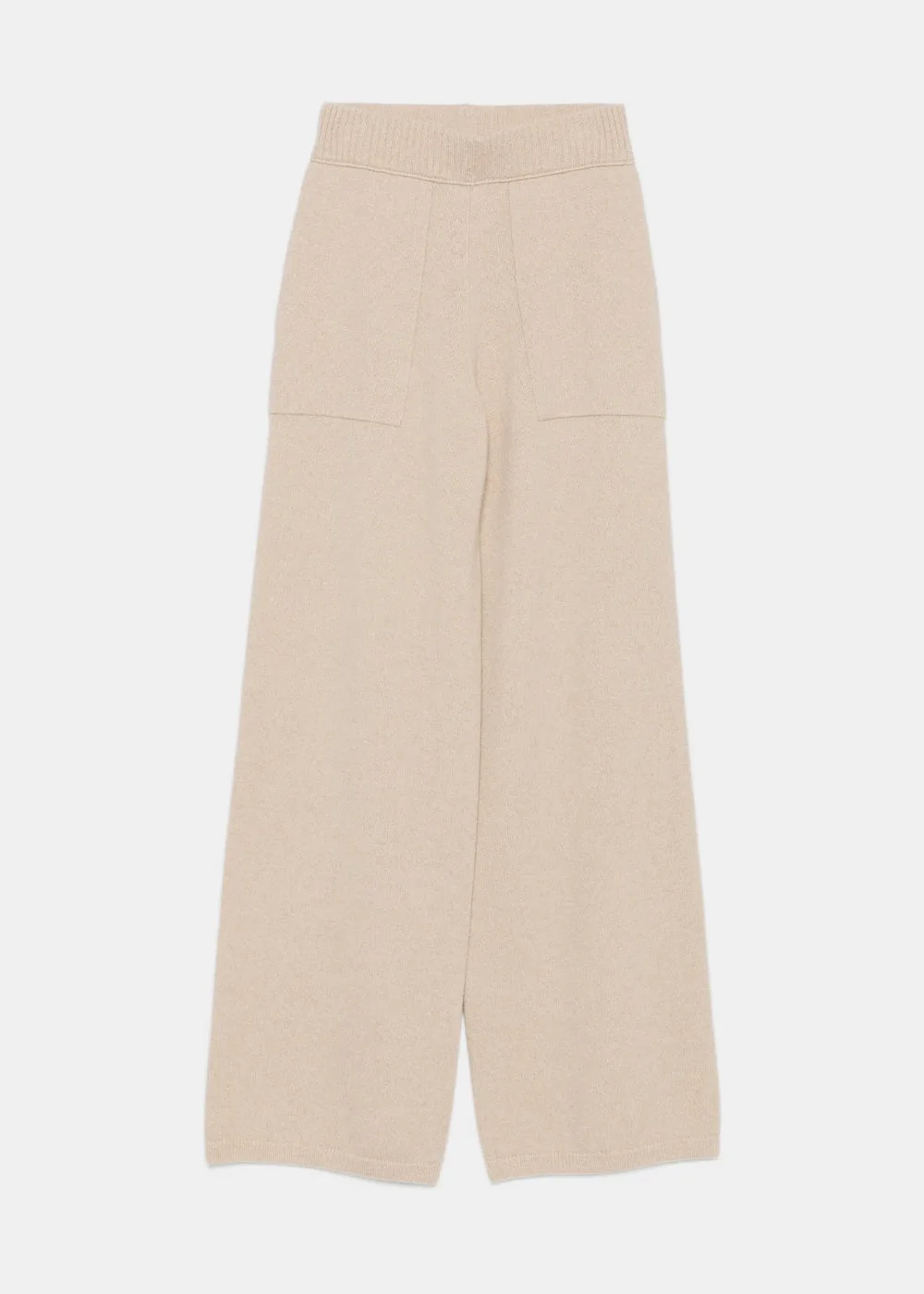 Tan Cashmere Long Pants - 1