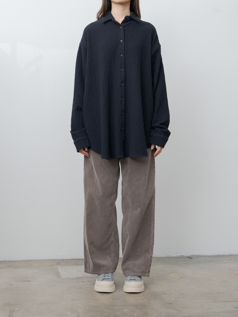 CASEY/CASEY Tippy Shirt NOBLE CASH - Navy outlook