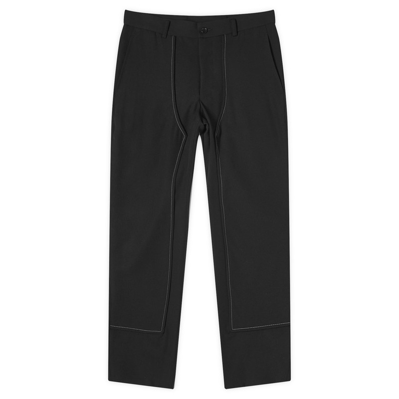 BLACK COMME des GARÇONS Comme des Garçons Black Gabardine Contrast Stitch Pant outlook