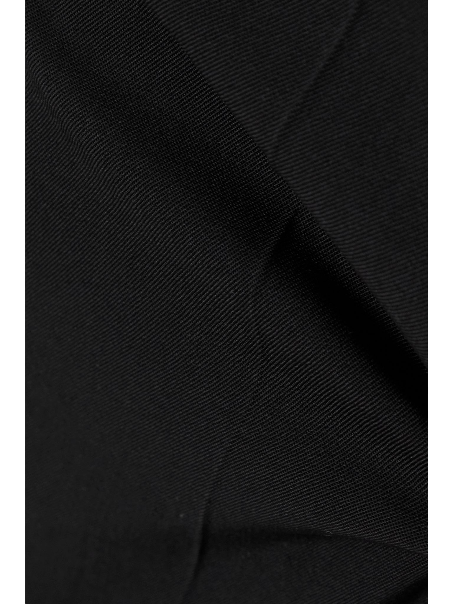 + NET SUSTAIN stretch-wool twill wide-leg flared pants Black - 5
