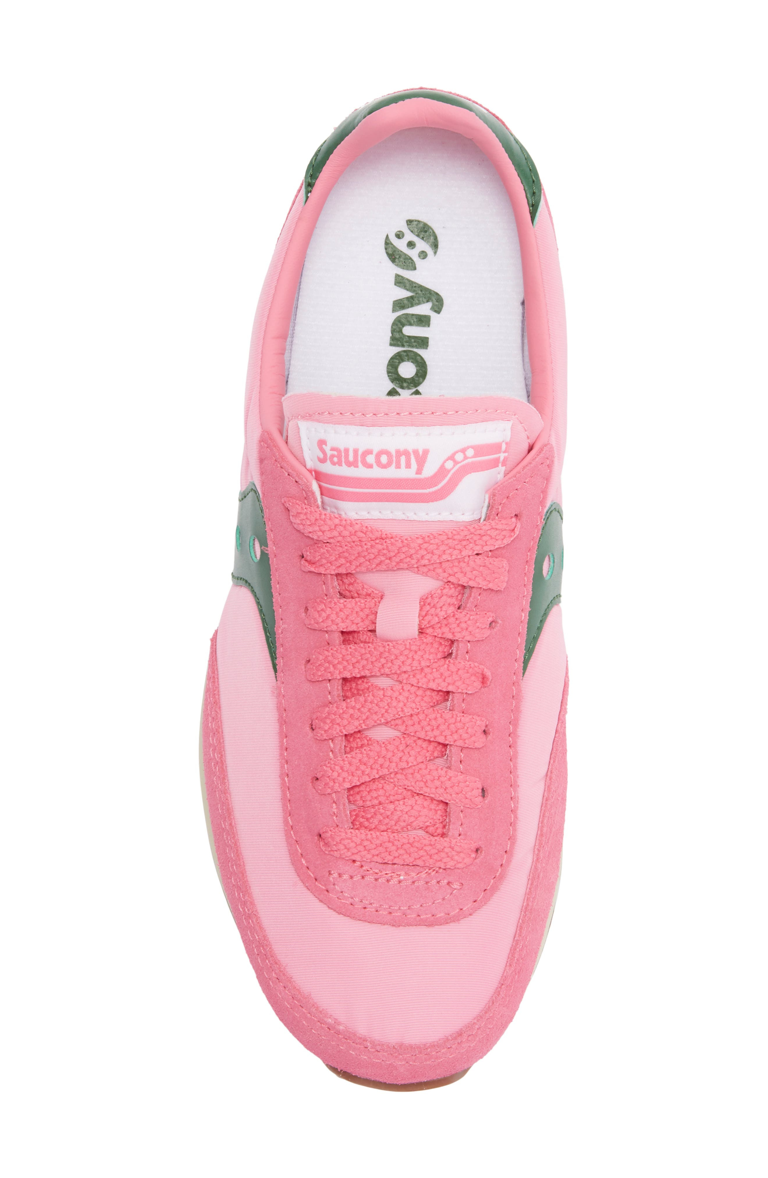 Saucony Gender Inclusive Trainer 80 Sneaker in Pink/Forest at Nordstrom - 5