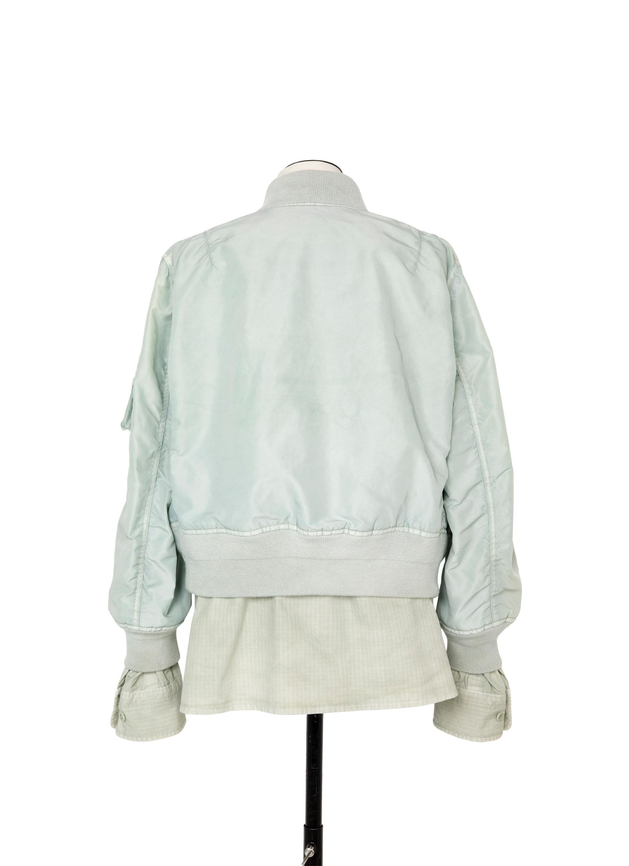 Garment Dye Rip Stop x Nylon Twill BL - 3