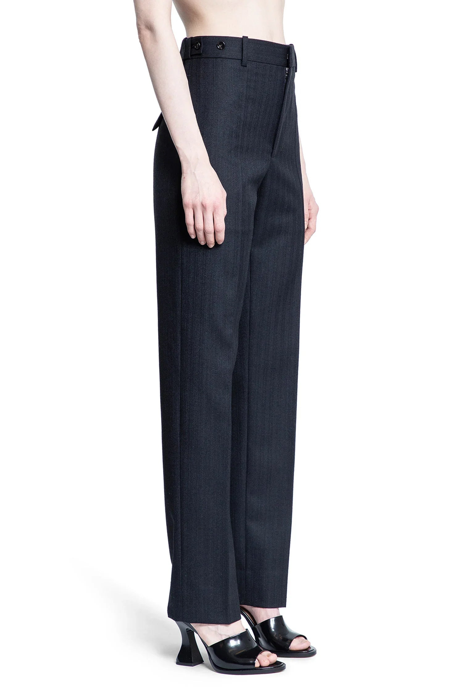 Subtle-Striped-Wool-Pants - 2