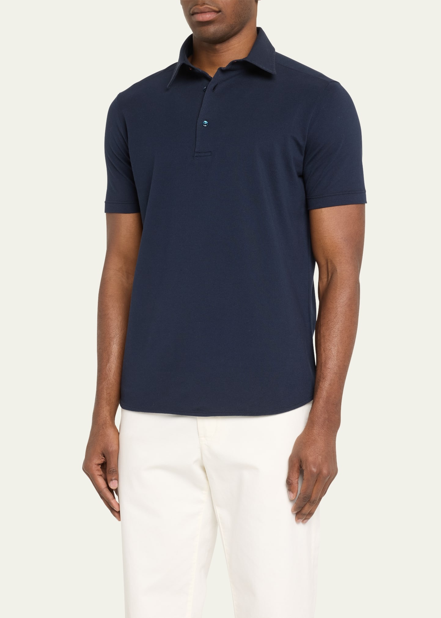 Men's Cotton Pique Polo Shirt - 4