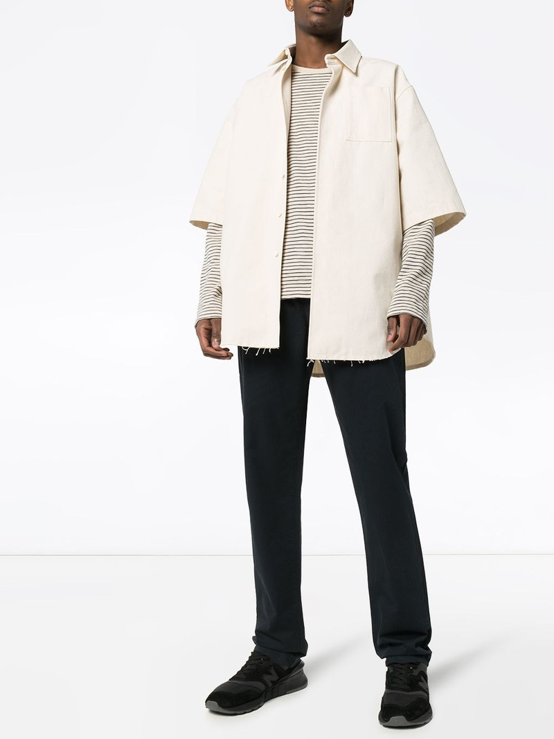 Sunspel straight-leg trousers outlook