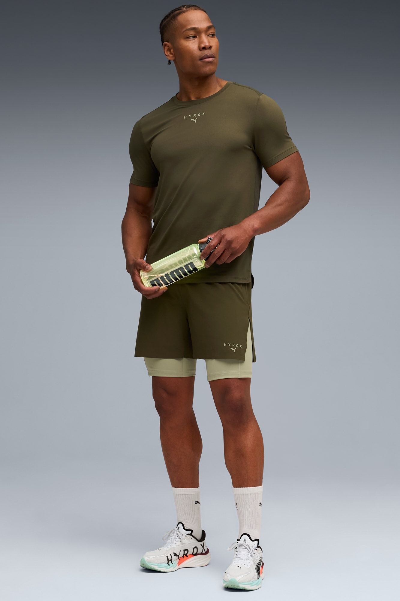 PUMA x HYROX 2in1 Training Shorts Men - 5