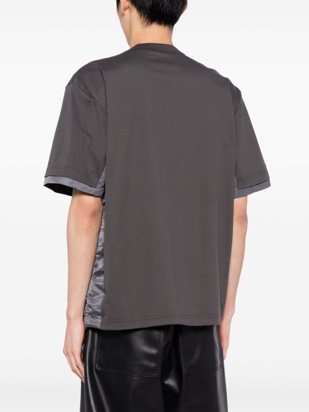 panelled-design T-shirt - 4