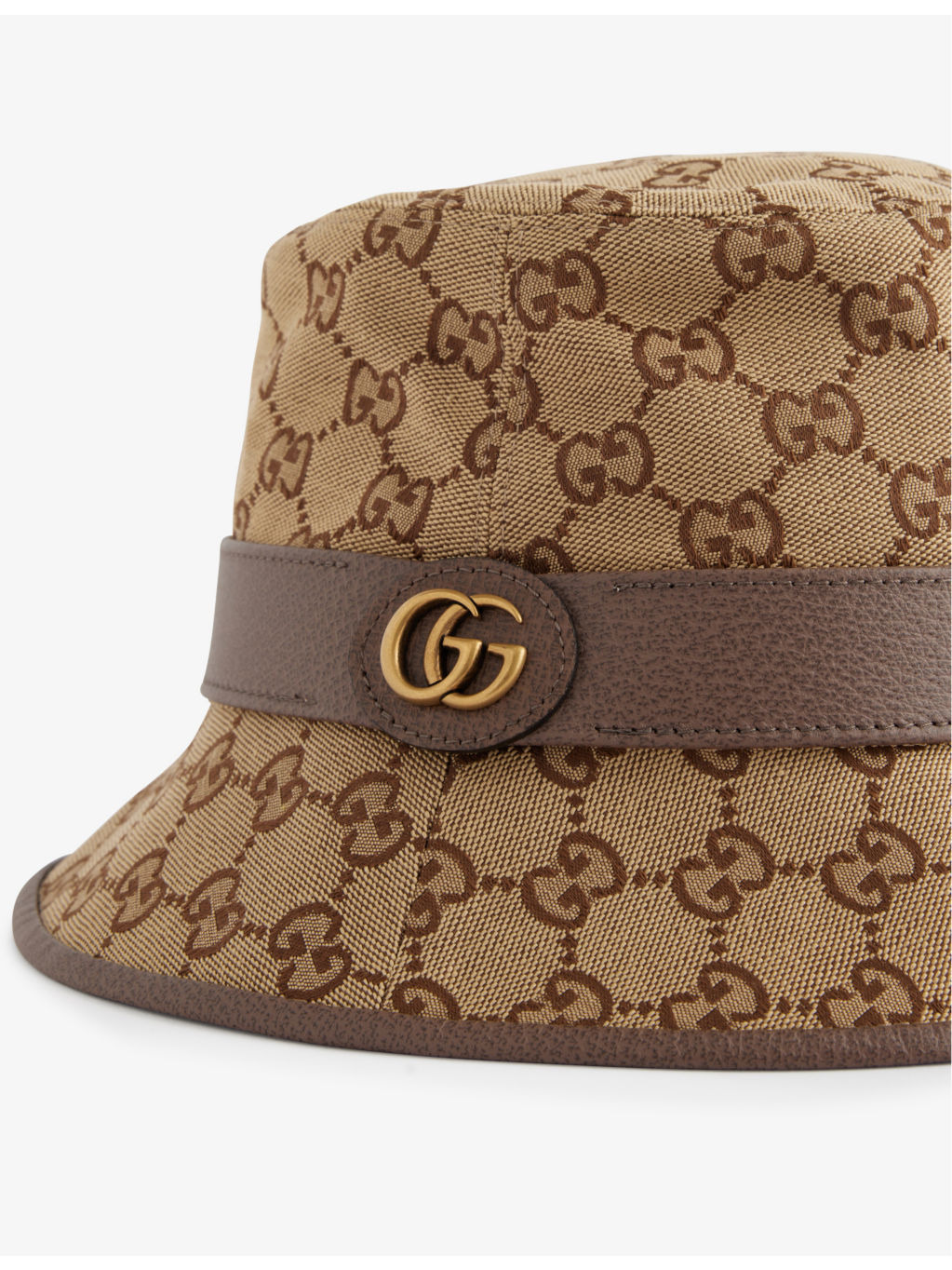 Monogram-pattern cotton-blend bucket hat - 2