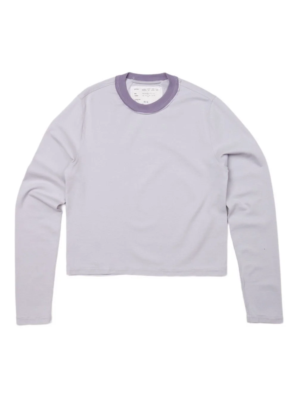 long-sleeve normal tee - 1