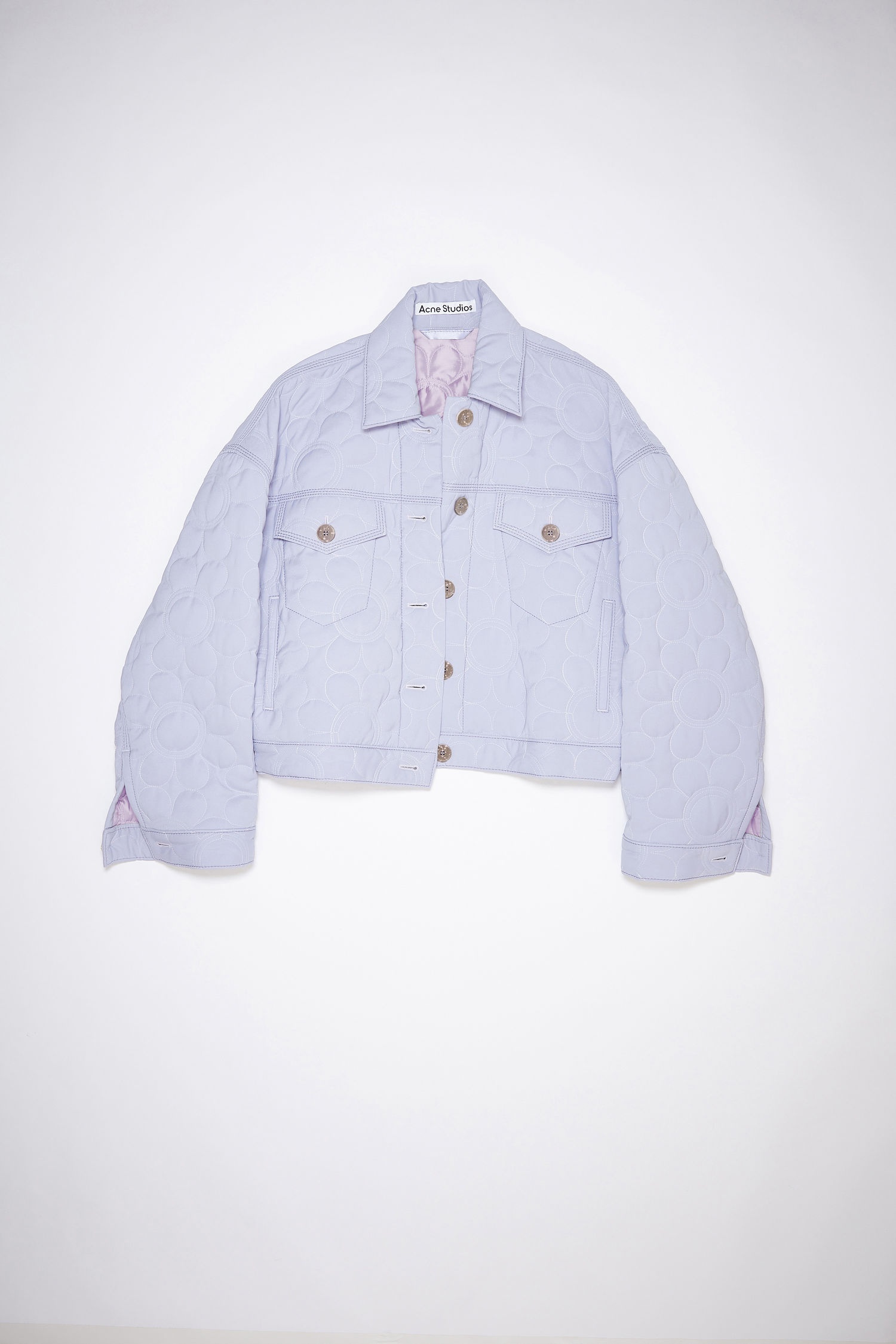 Quilted jacket - Lilac purple - 1