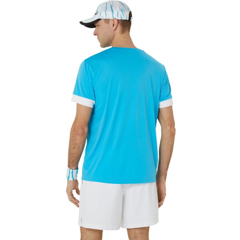 Asics MEN'S COURT SHORT SLEEVE TOP outlook