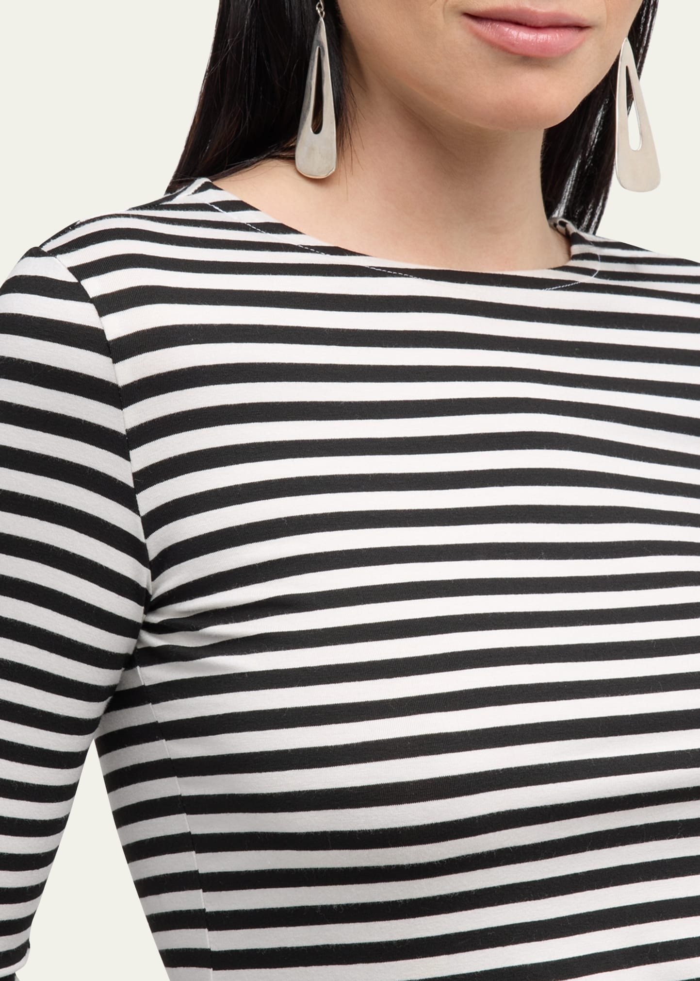 Tess Long-Sleeve Stripe Tee - 5