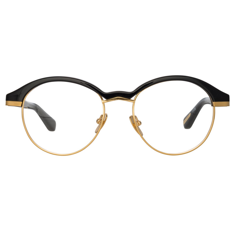 MEN'S KEEN OVAL OPTICAL FRAME IN BLACK 1