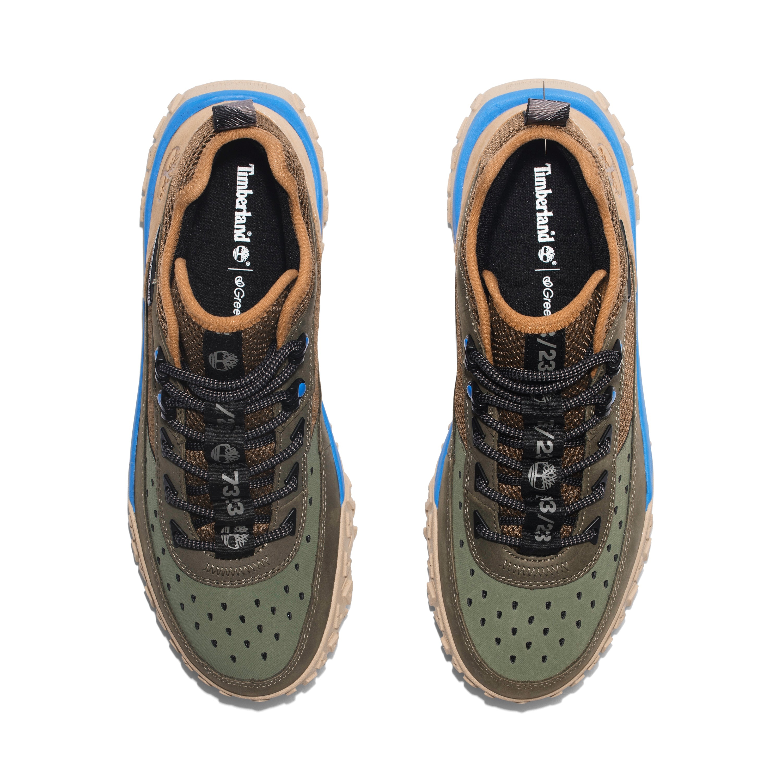 Timberland Greenstride Motion 6 Mid Lace Up Hiking Boots 'Deep Lichen Green' A5TMG - 5