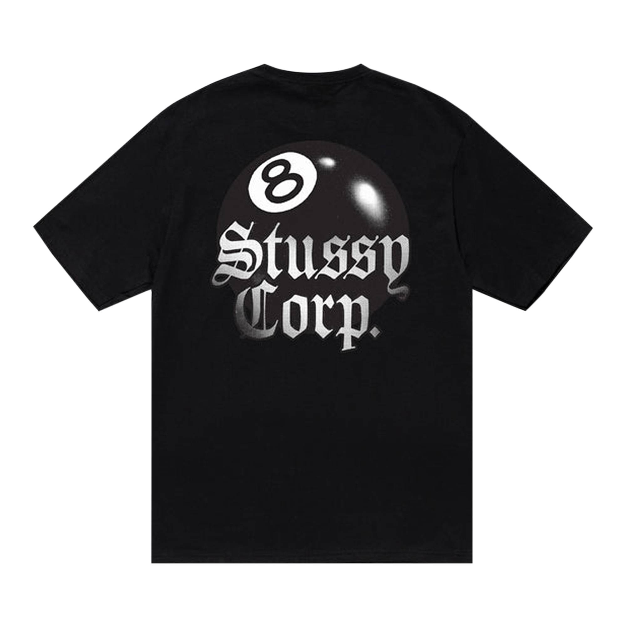 Stussy 8 Ball Corp. Tee 'Black' - 2