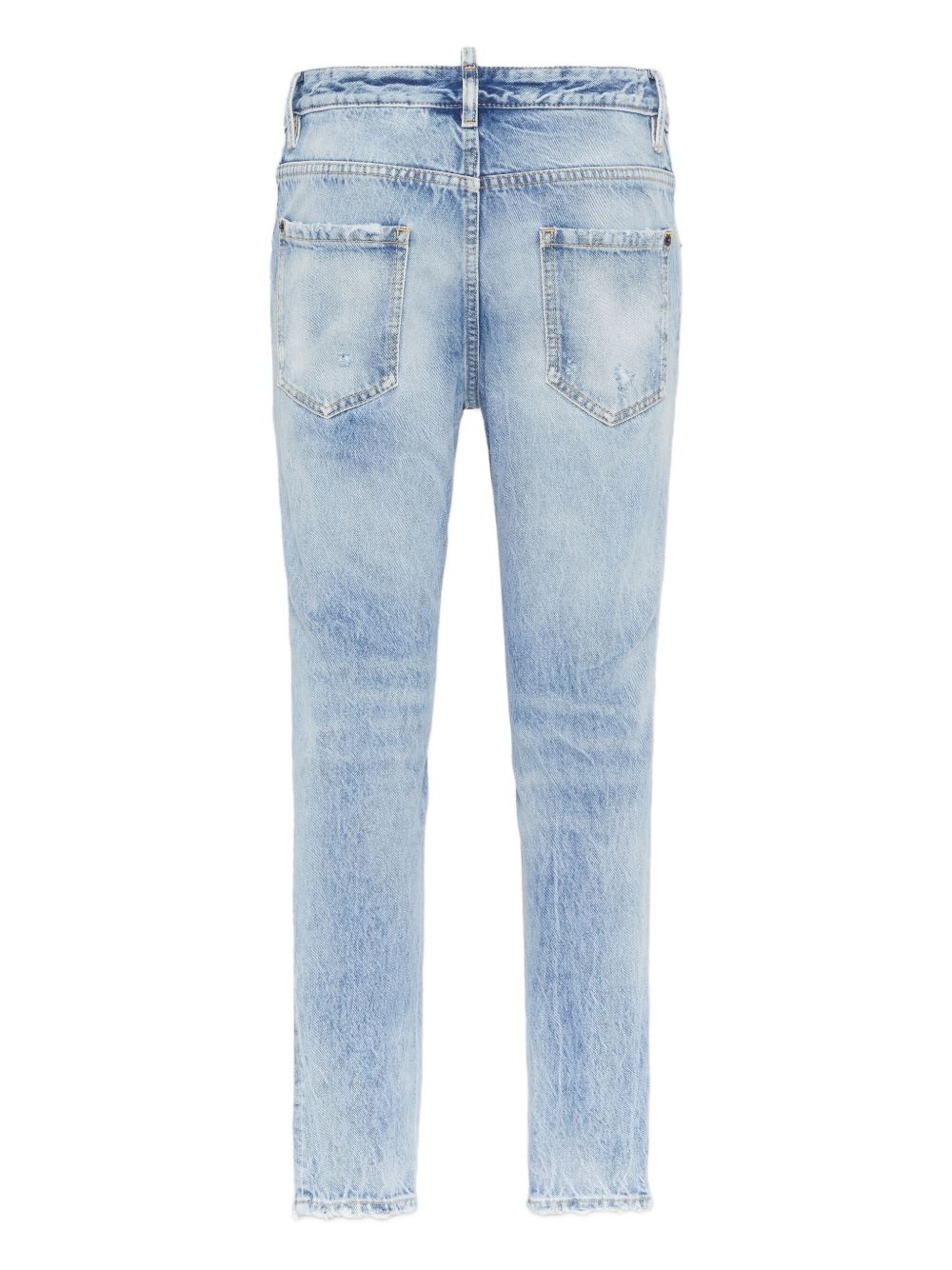 logo-tag jeans - 2