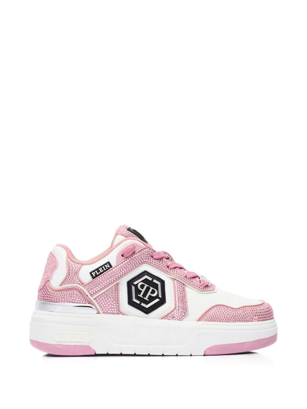 SK8R rhinestones low-top sneakers - 1