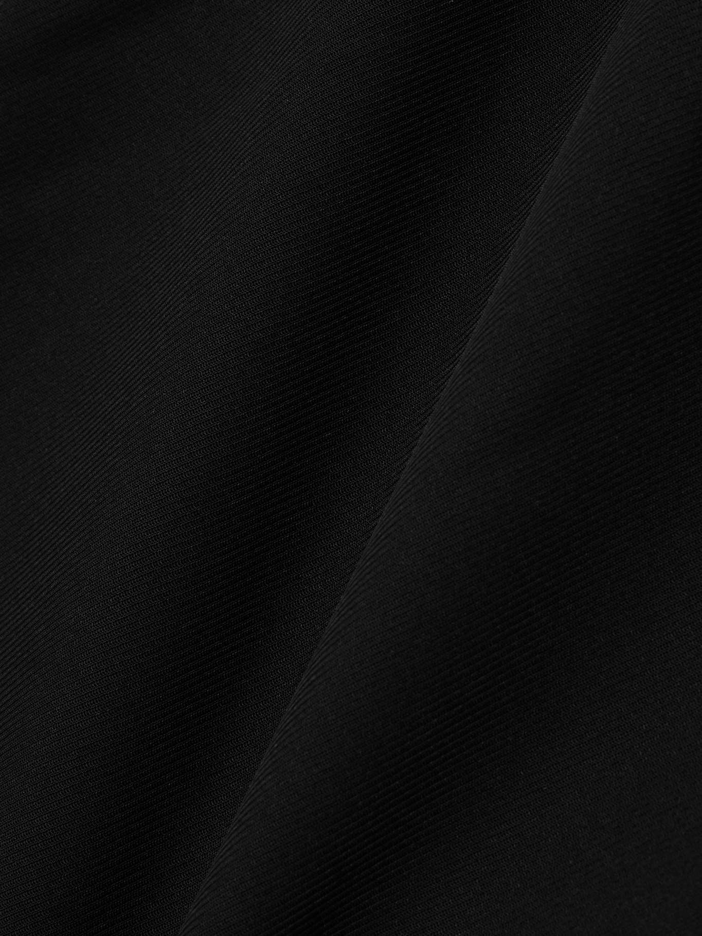 Organic cotton-blend twill straight-leg pants - 4