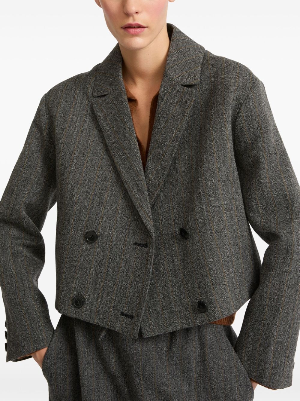 notched lapel jacket - 4