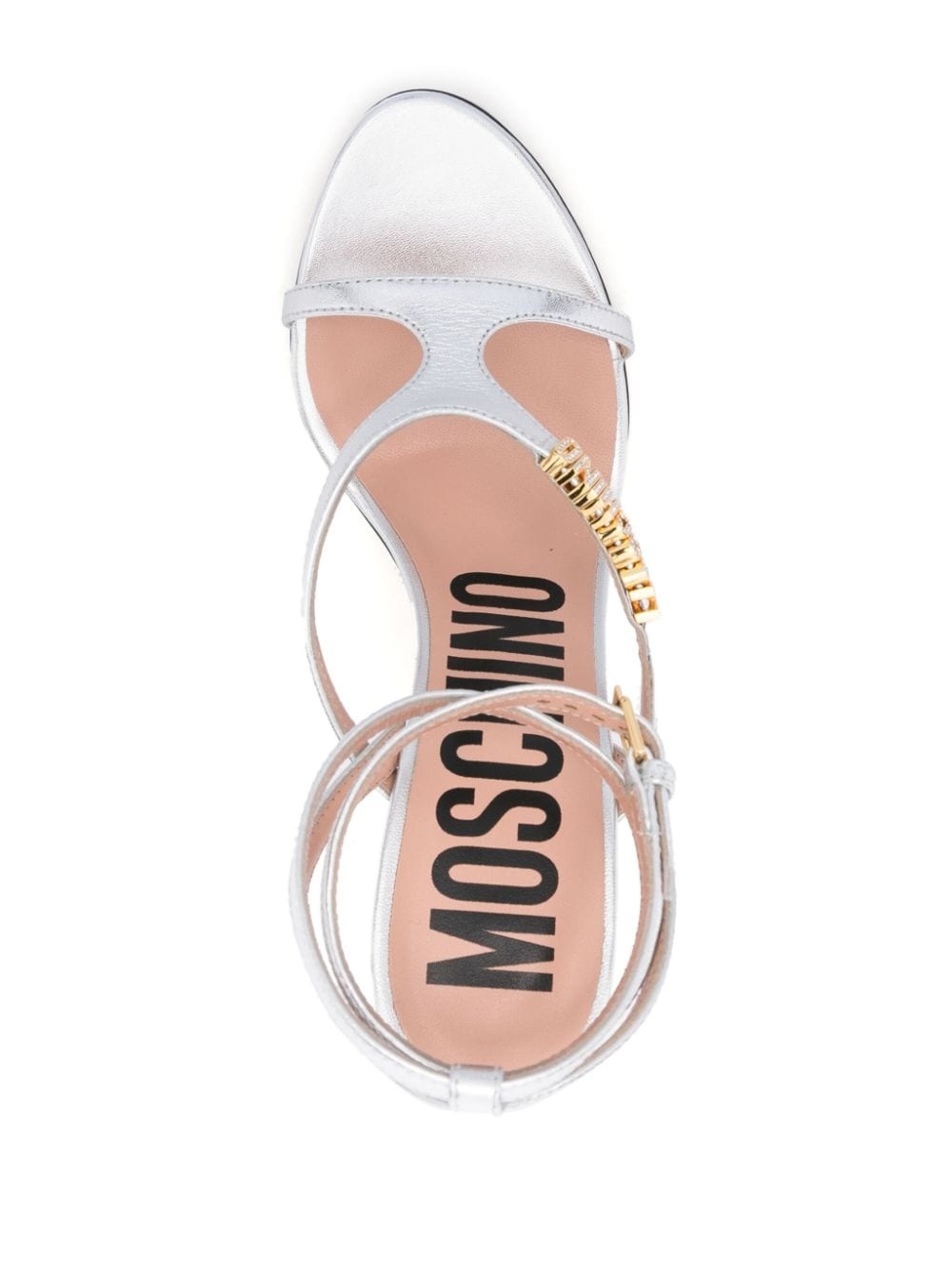 105mm logo-plaque sandals - 4
