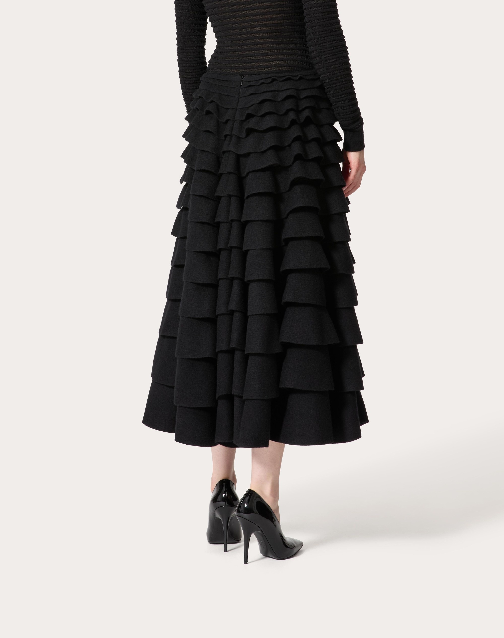 KNIT MIDI SKIRT - 4