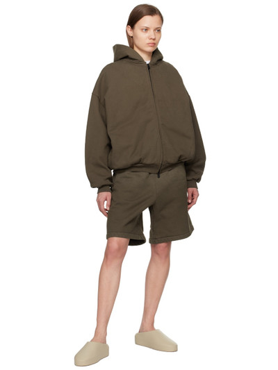 Fear of God Brown Relaxed Shorts outlook