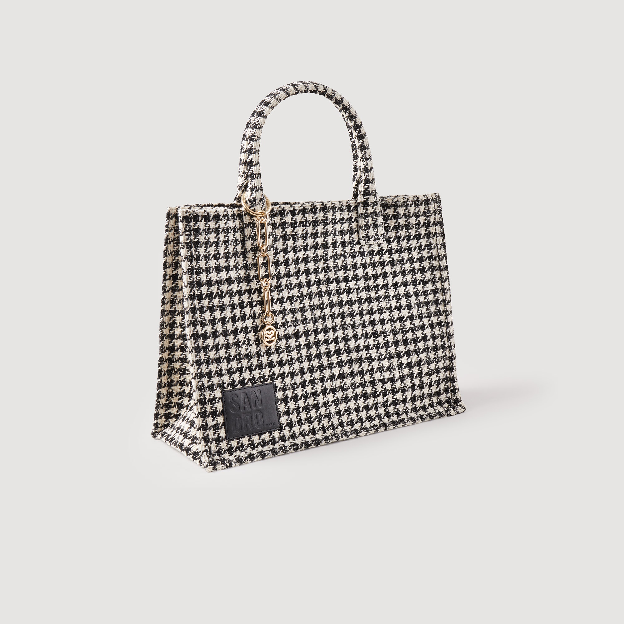 Large tweed Kasbah tote bag - 1