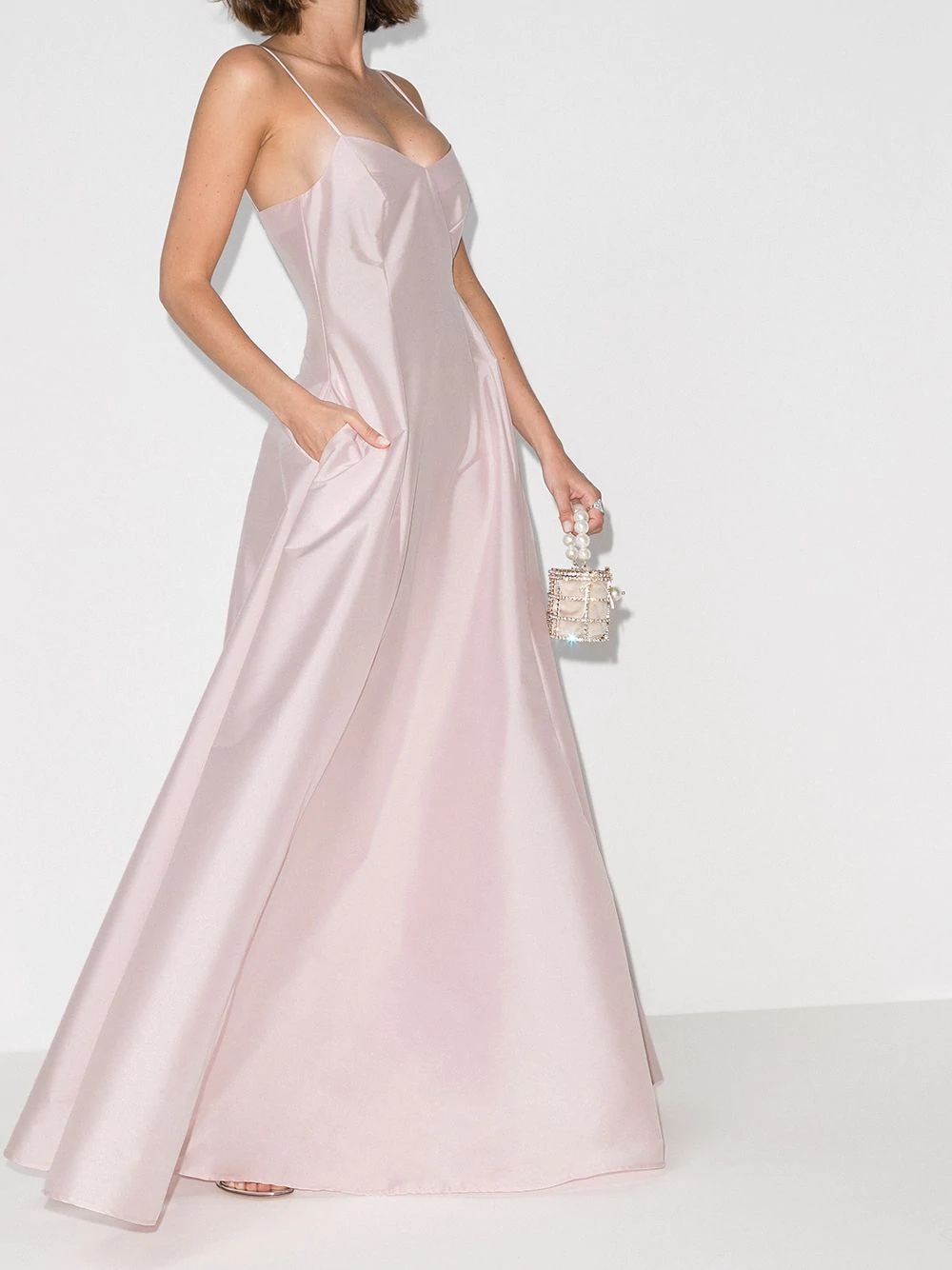 Gwyneth taffeta gown - 2