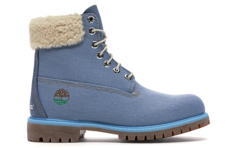 Timberland Timberland x Just Don 6 Inch Premium Denim Boots 'Light Blue' TB0A1UXU484 outlook