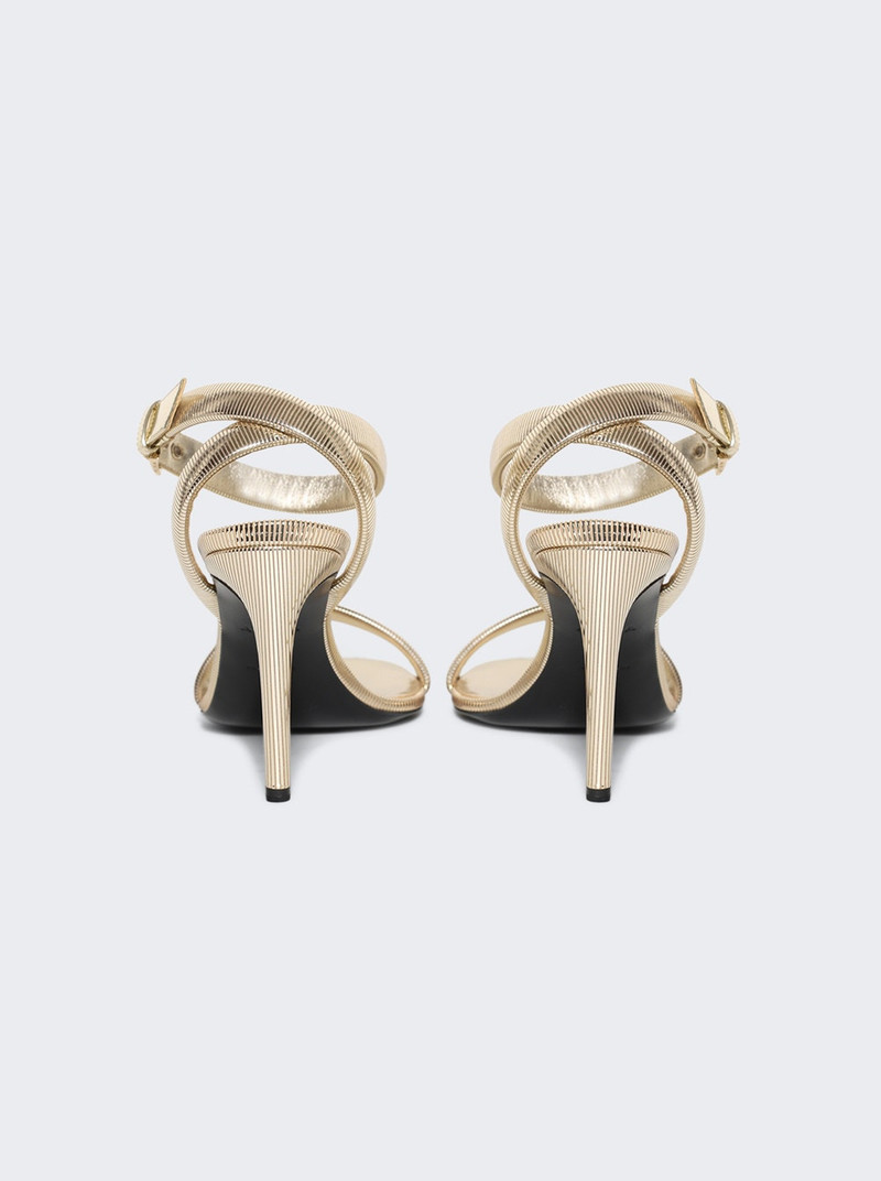 Alaïa Sandals 90 Platine outlook