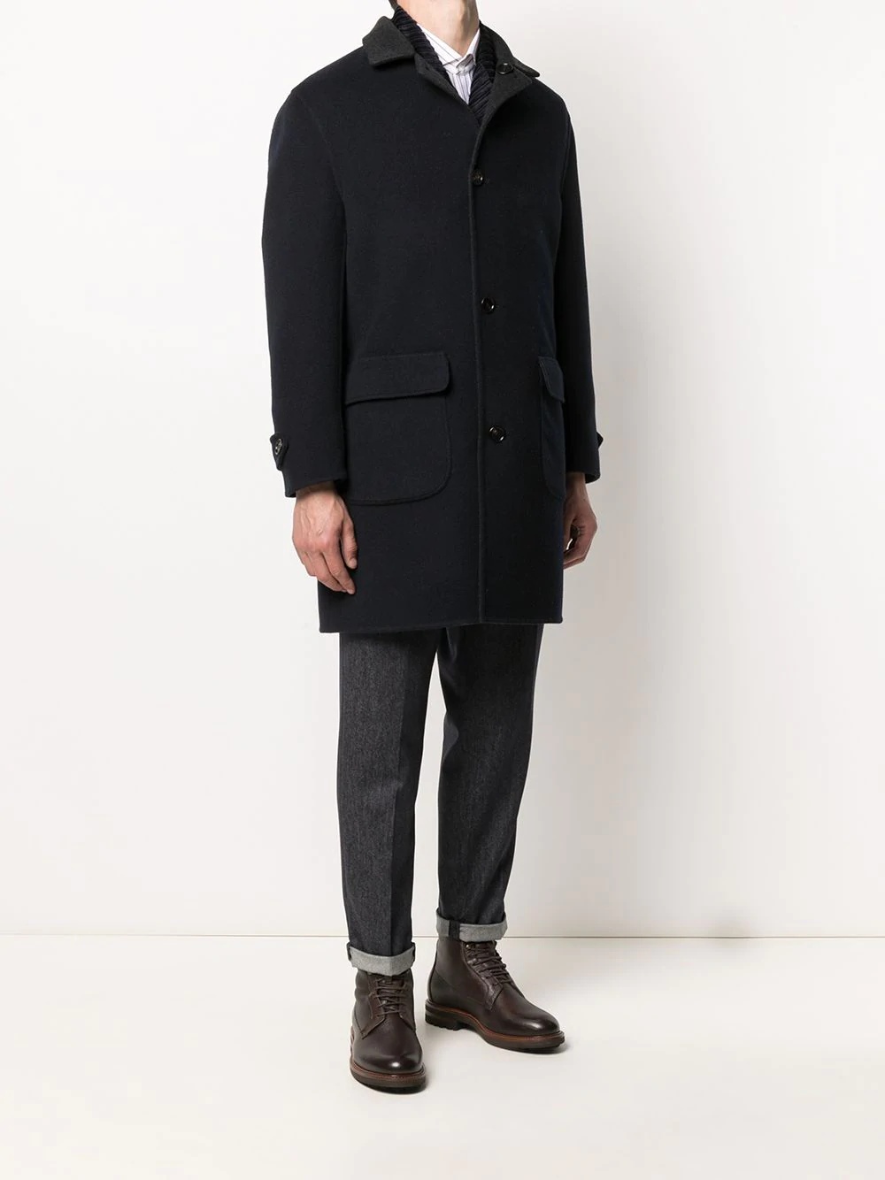 reversible double-faced coat - 3