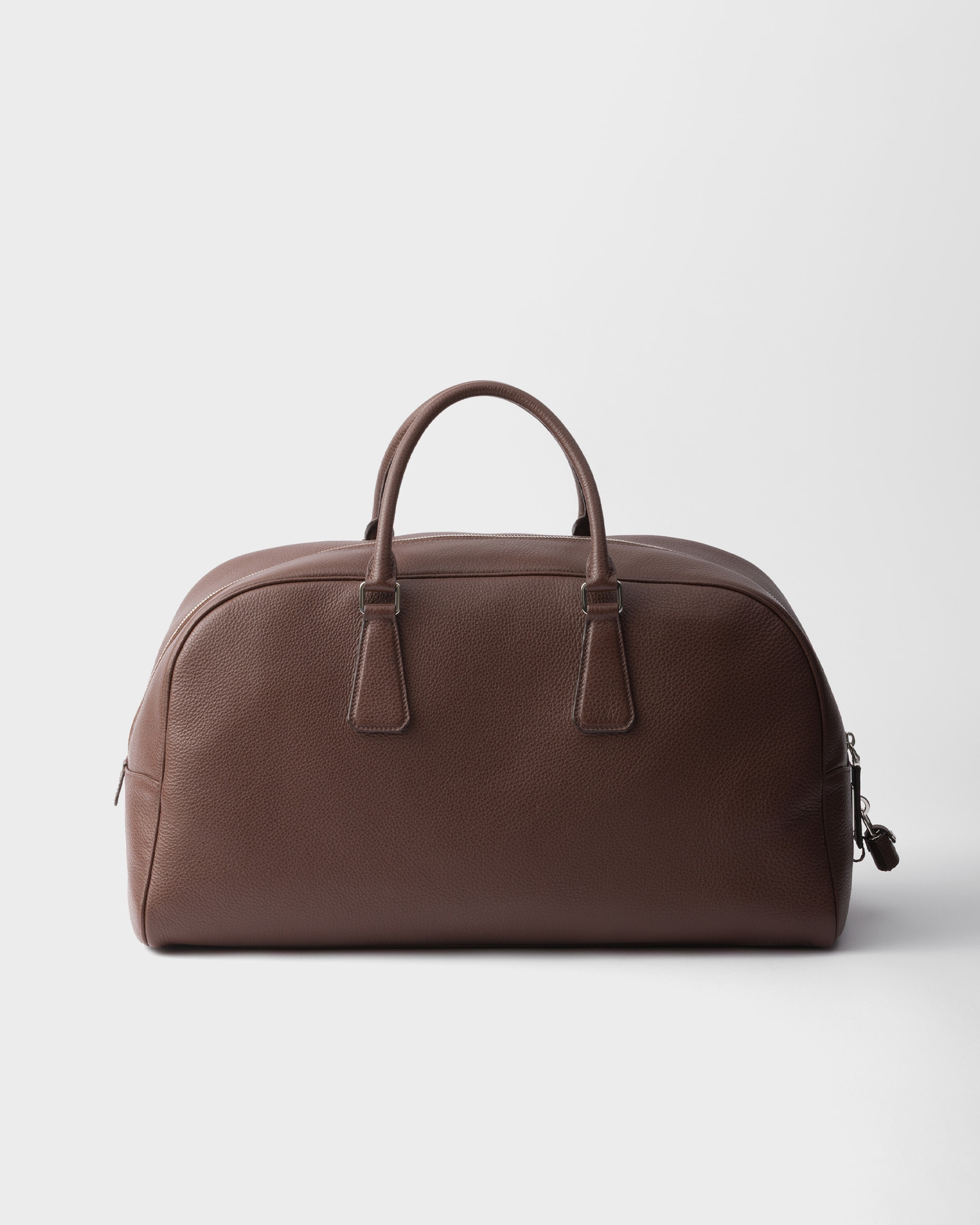 Leather duffle bag - 4