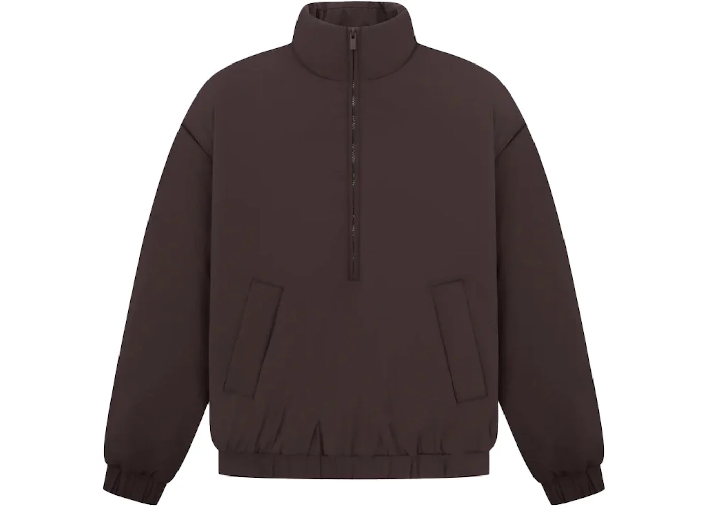 Fear of God Essentials Nylon Puffer Jacket Plum - 1