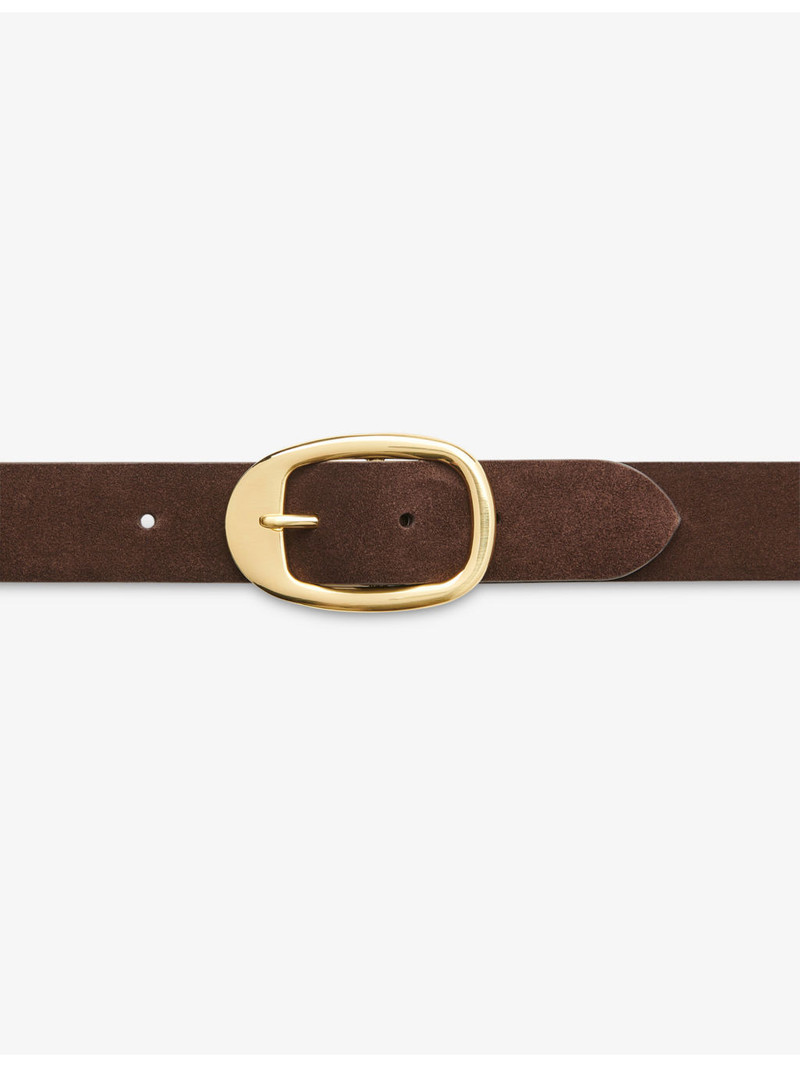 Suede Buckle Belt 1