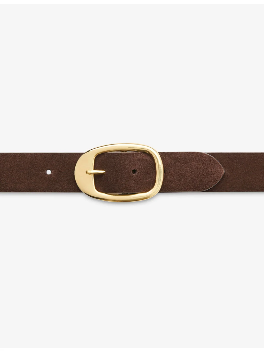 Suede Buckle Belt - 1