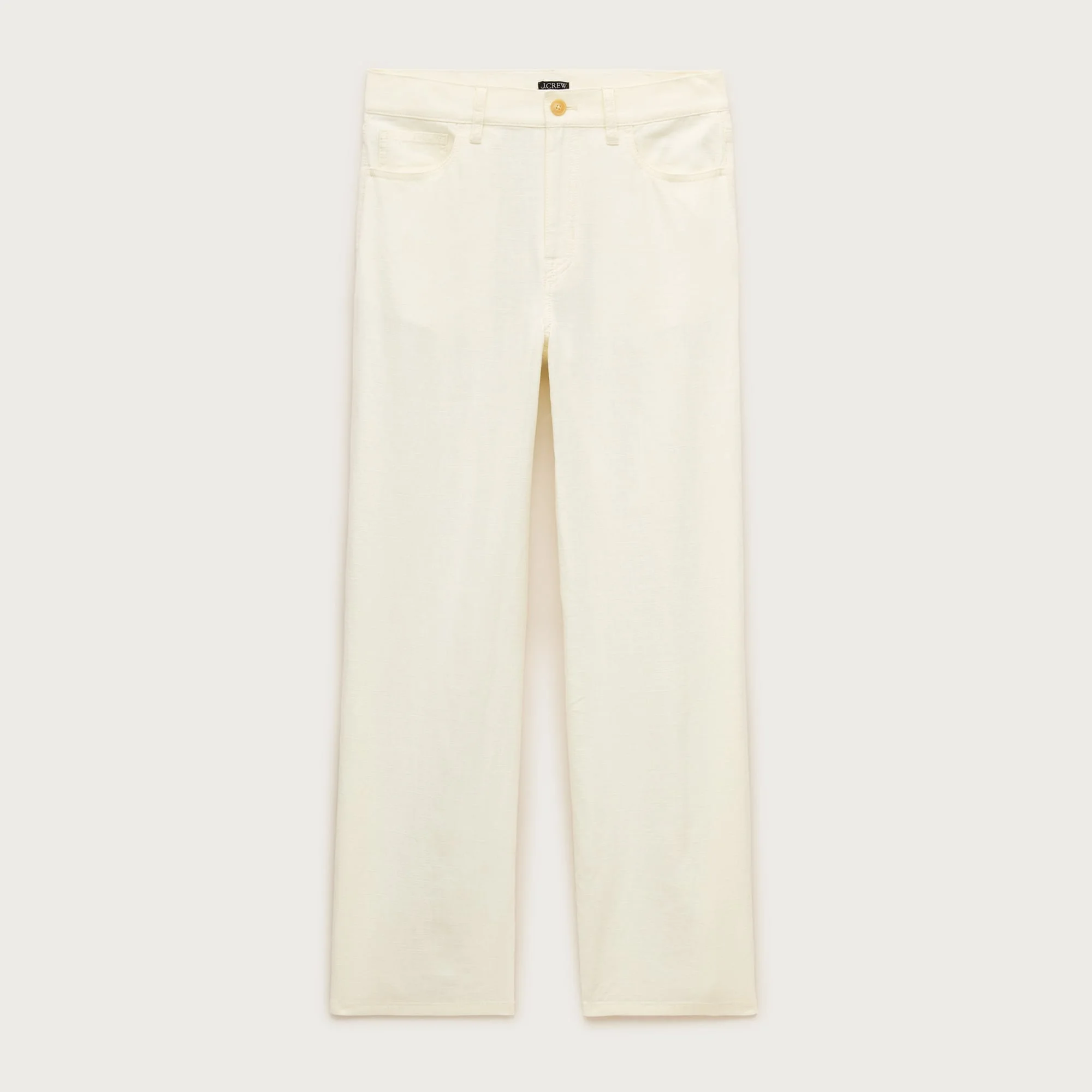 Five-pocket pant in stretch linen blend - 1
