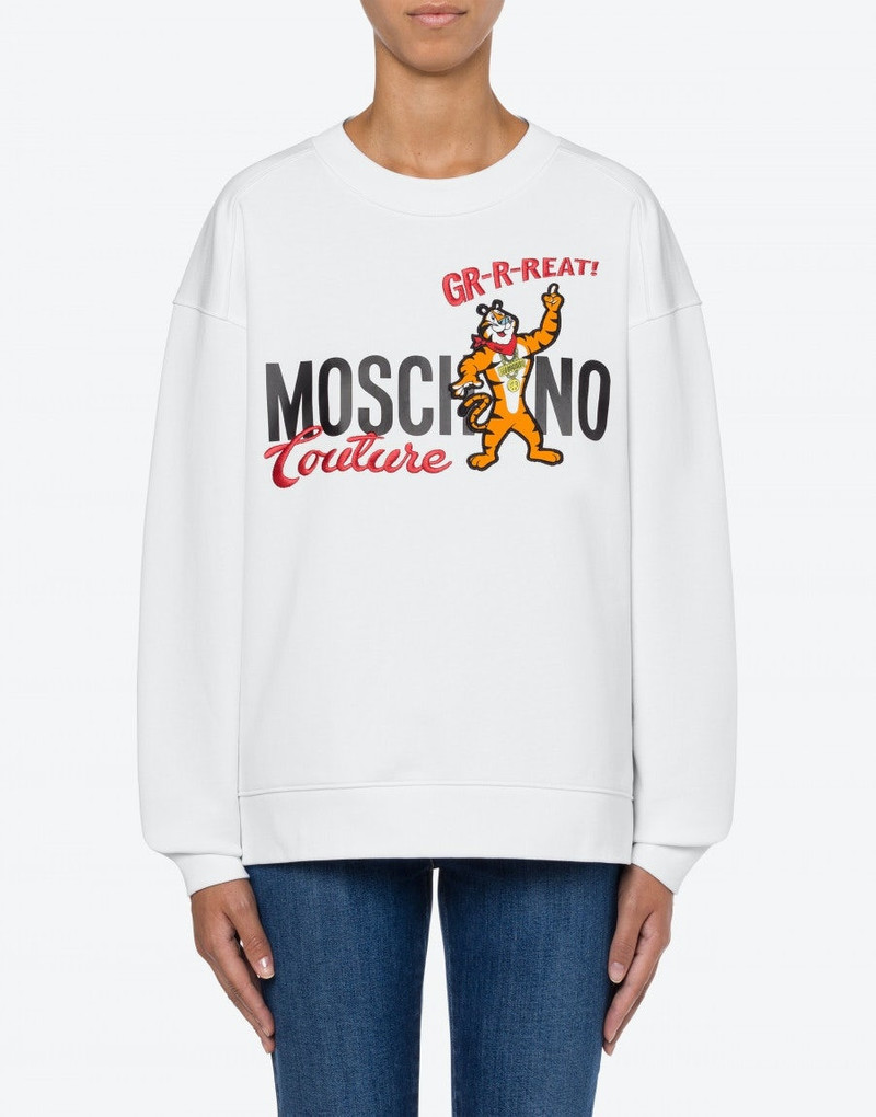 Moschino CHINESE NEW YEAR COTTON SWEATSHIRT outlook