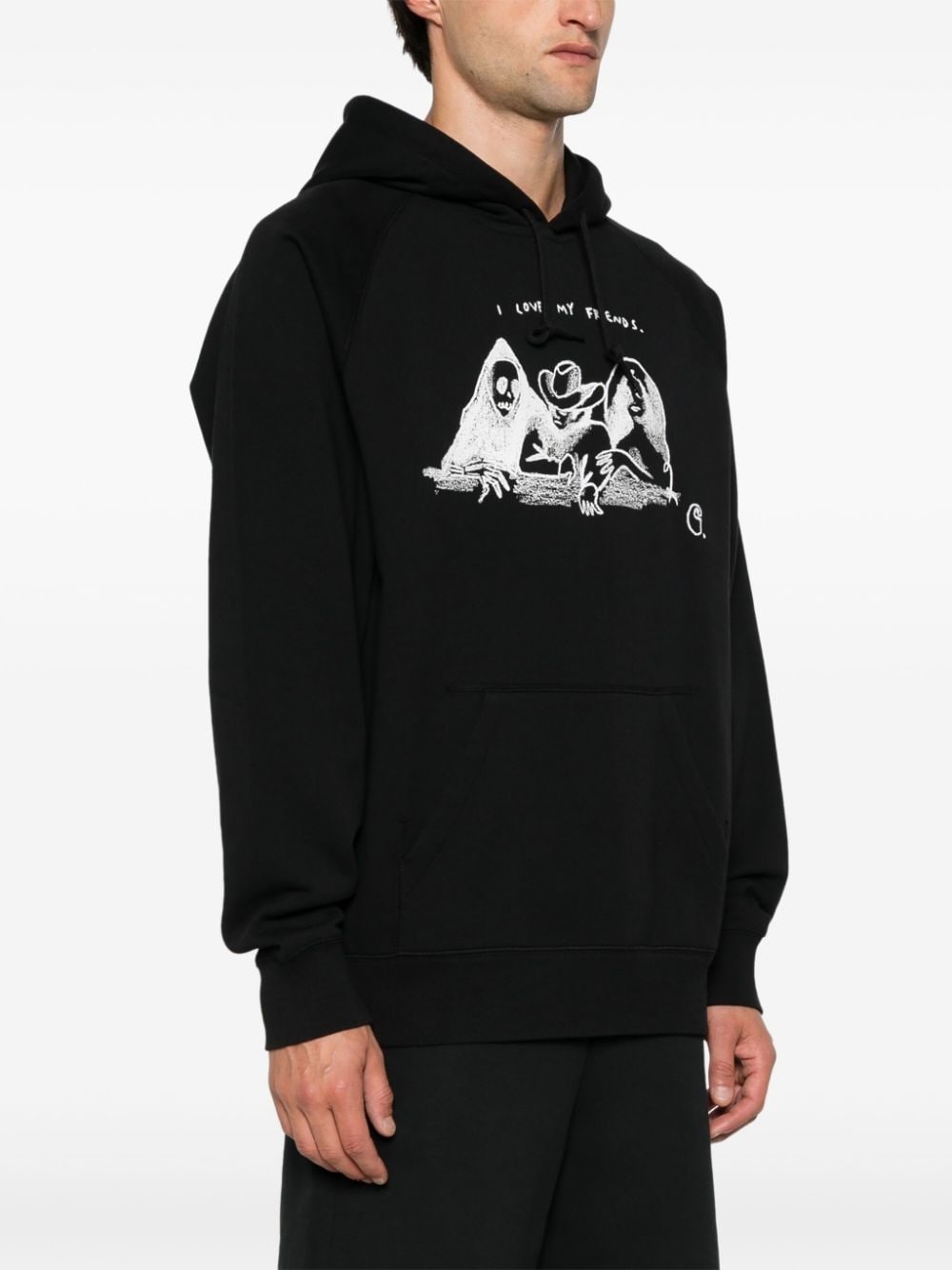 Carhartt Pepe Friends hoodie | REVERSIBLE