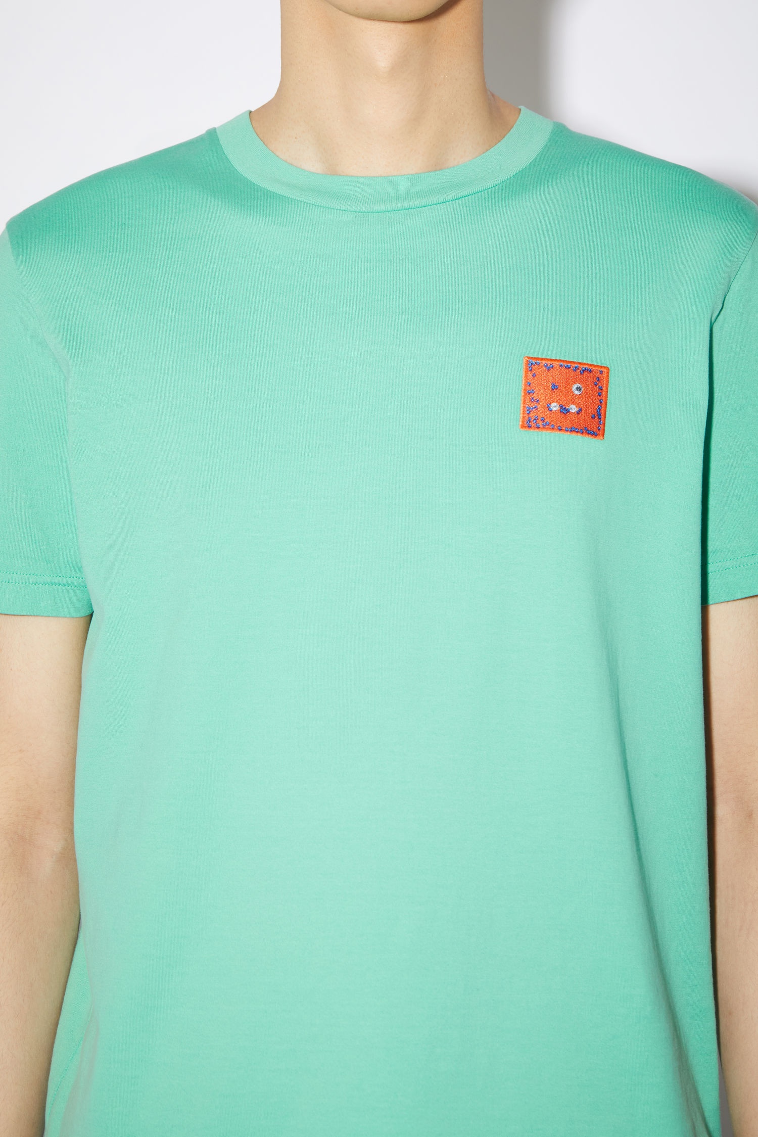 Face patch t-shirt - Jade green - 5