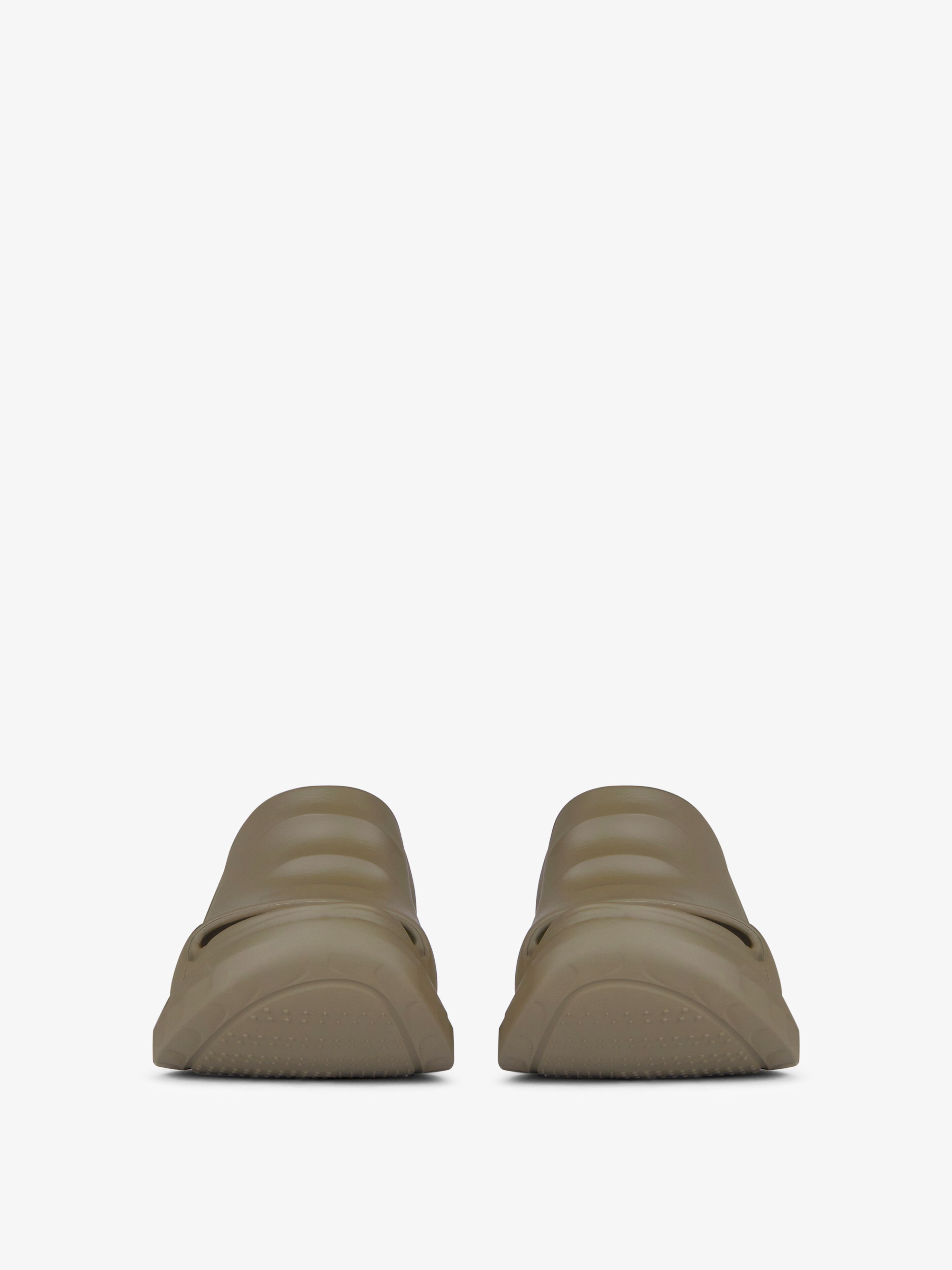 MARSHMALLOW WEDGE SANDALS IN RUBBER - 2