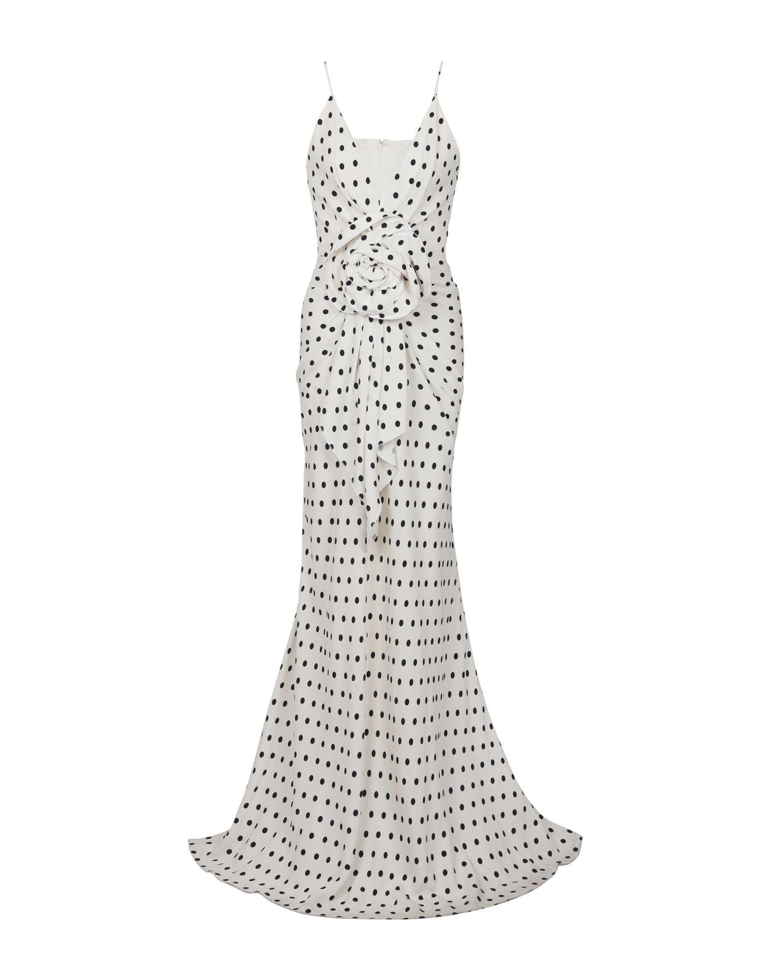 Balmain White Women's Long Dress | yoox | REVERSIBLE