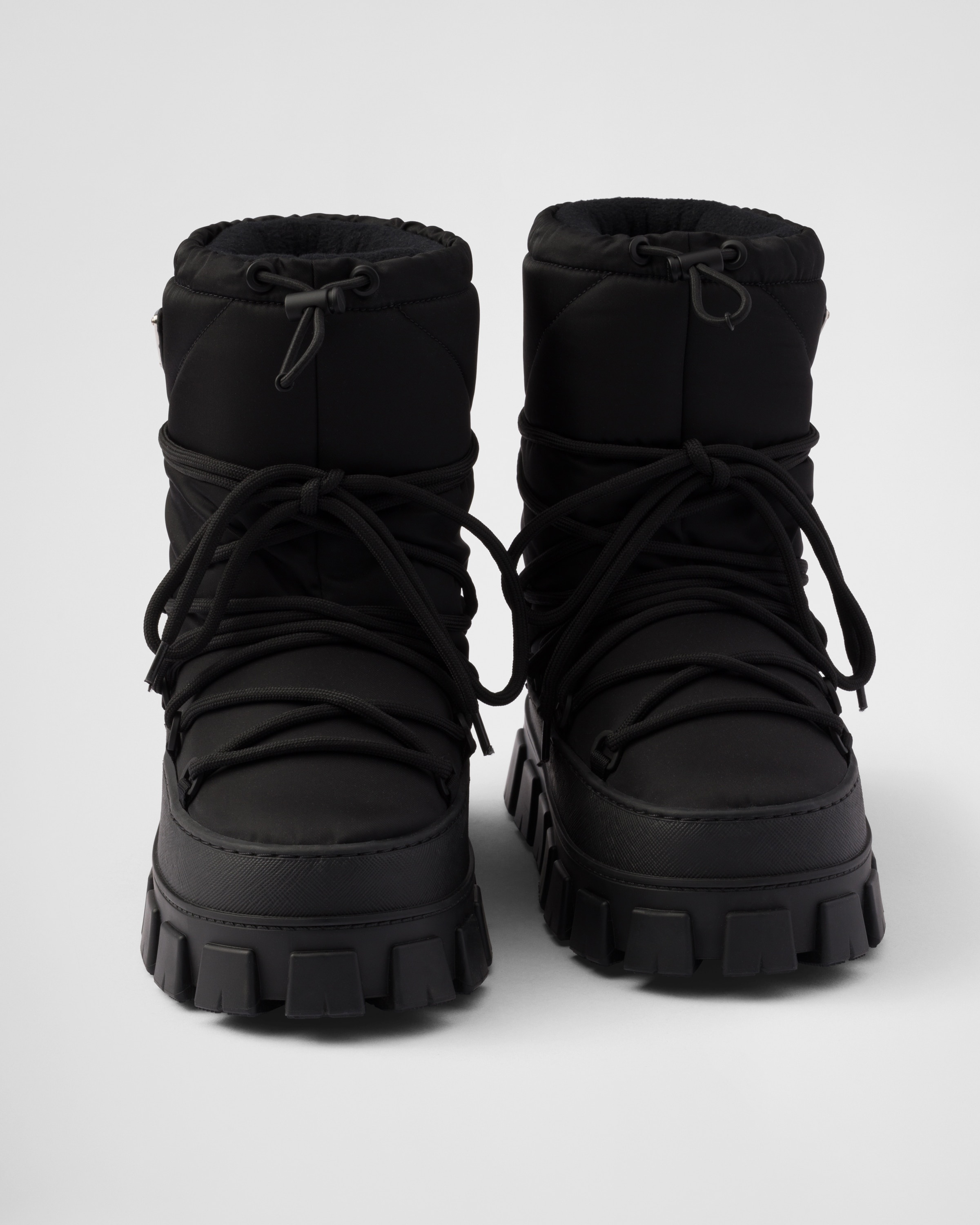 Re-Nylon gabardine après-ski boots - 5