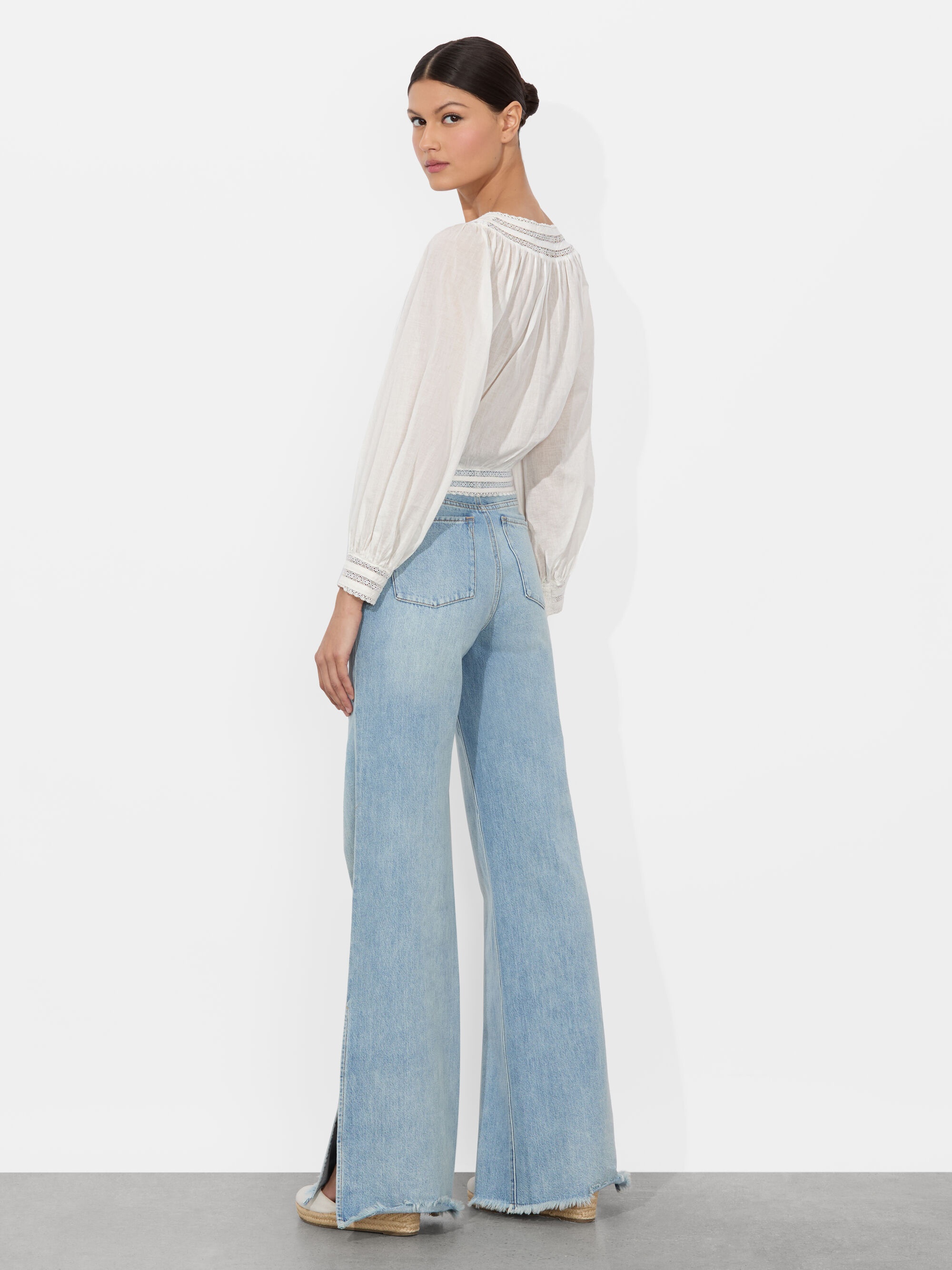 CHERELLE BUTTON DOWN BLOUSE - 4
