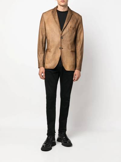 Avant Toi single-breasted blazer outlook