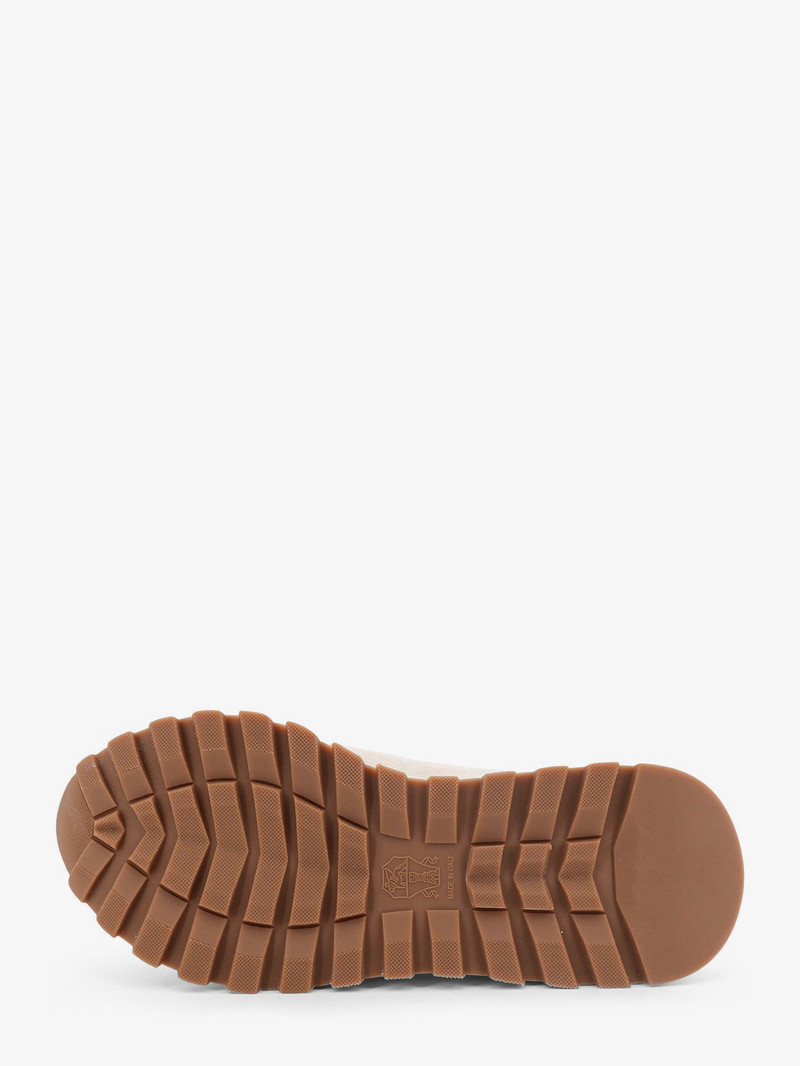 Suede Sneakers With Monili Embellishment 4