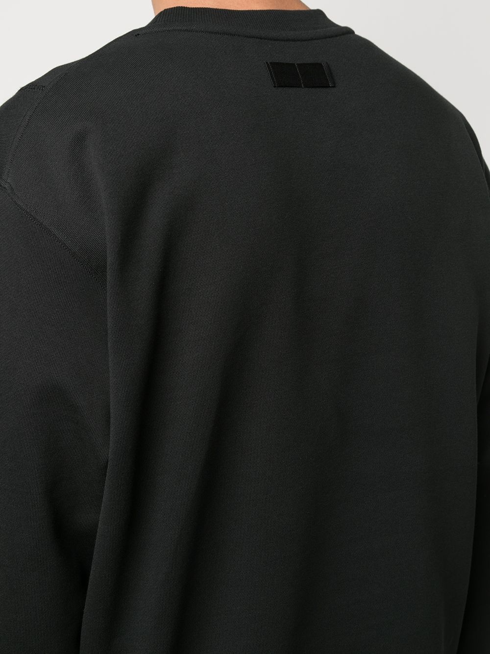 logo patch detail sweatshirt - 5