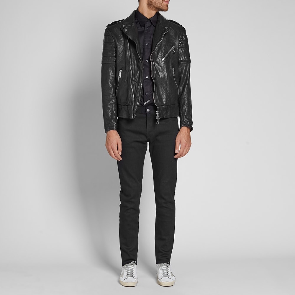 Neil Barrett Skinny Fit Biker Jacket - 7