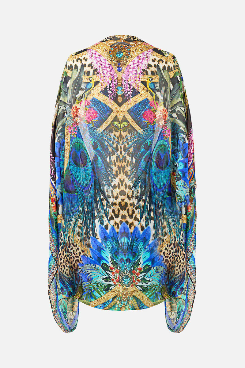 CAMILLA SILK CHIFFON SHRUG outlook