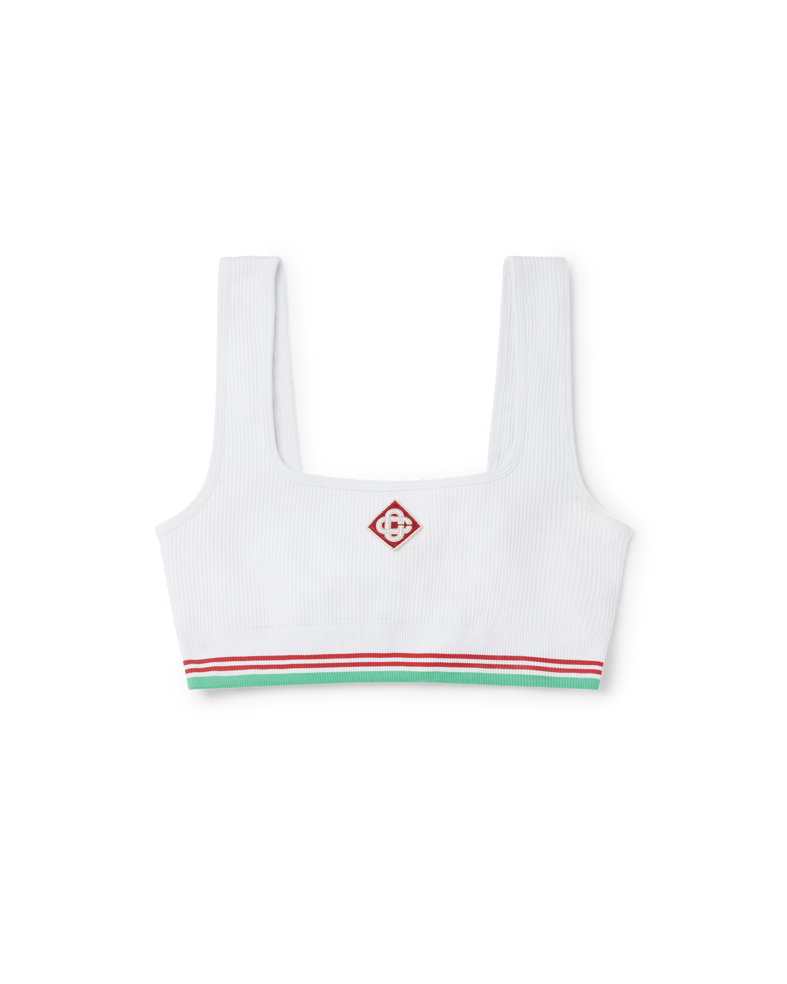 Seamless Ribbed Crop Top - 1